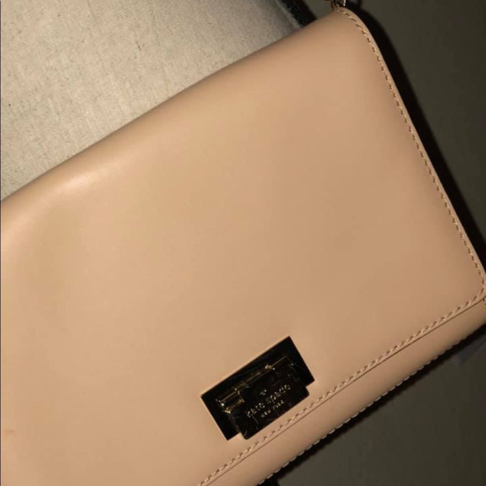 Kate spade nude shoulder bag